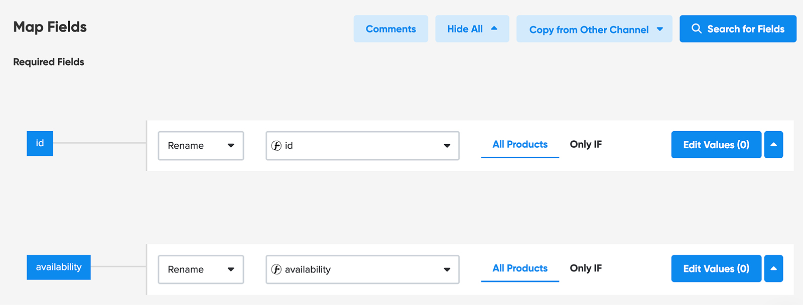 Feed optimization