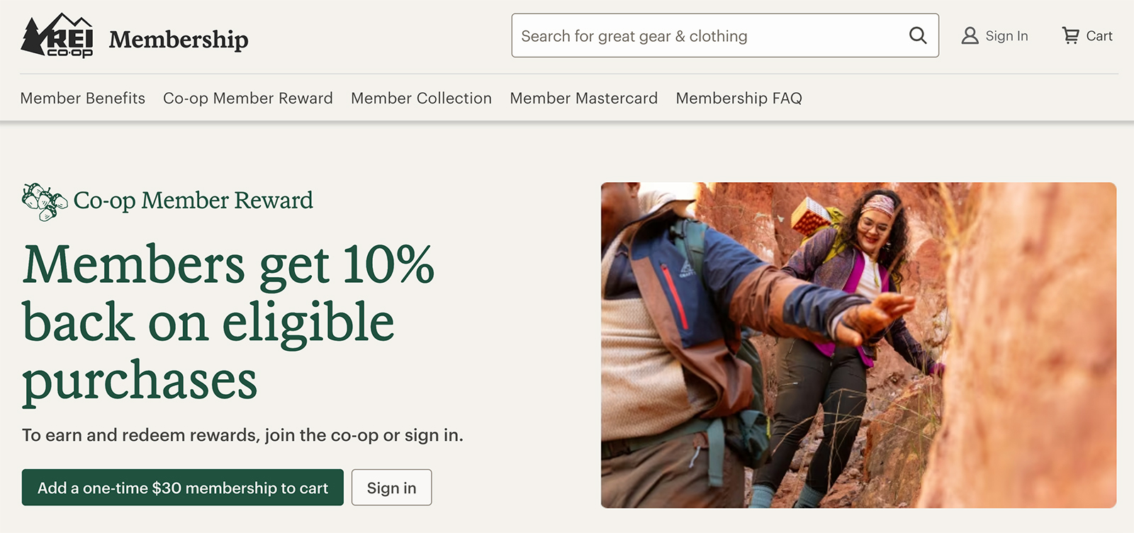 REI membership
