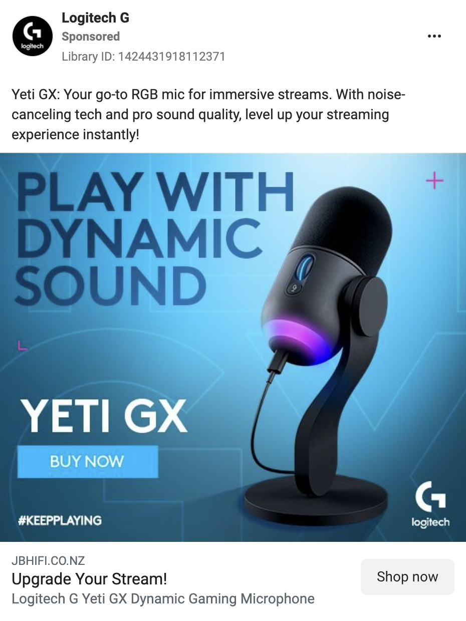 statics logitech