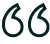 Quotation marks icon Quotation marks icon